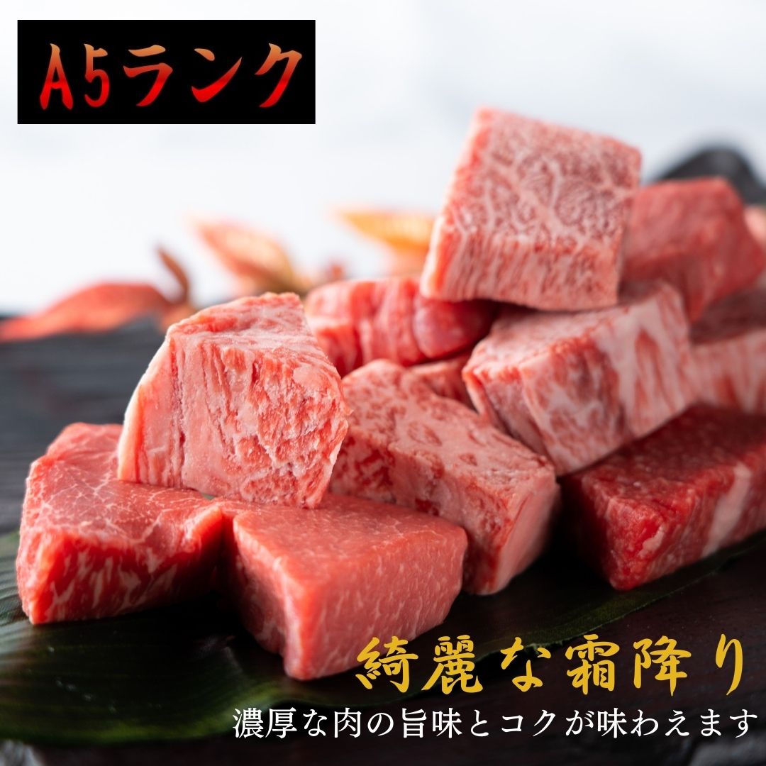A5松阪牛サイコロカットカレー肉