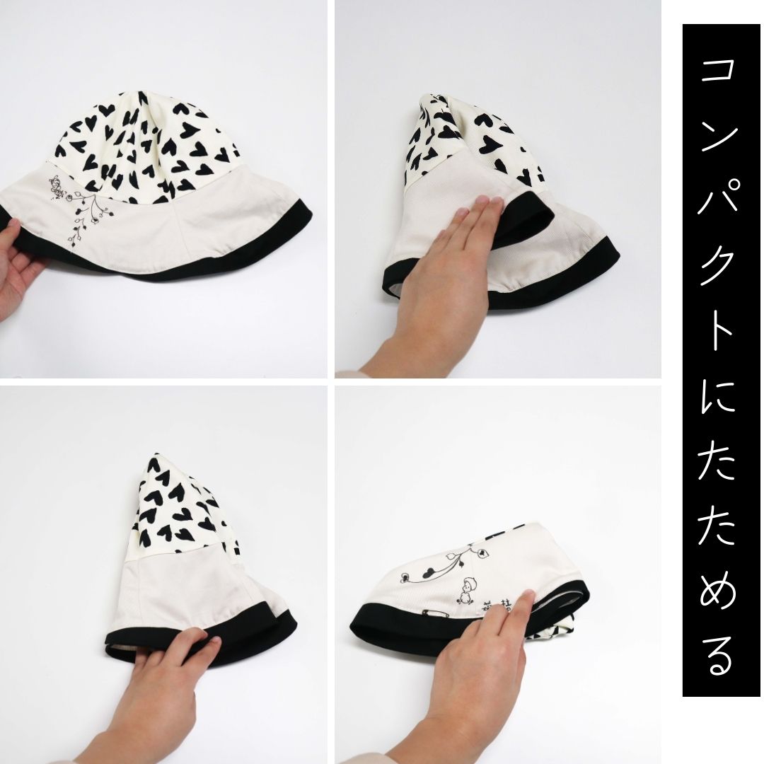 【手描き】リバーシブルハット