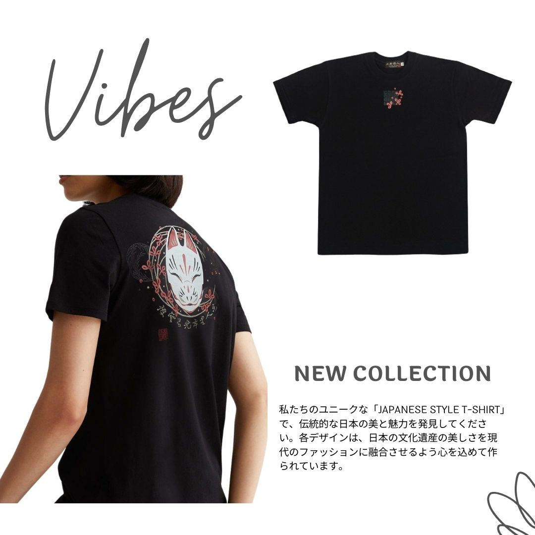 狐Tシャツ