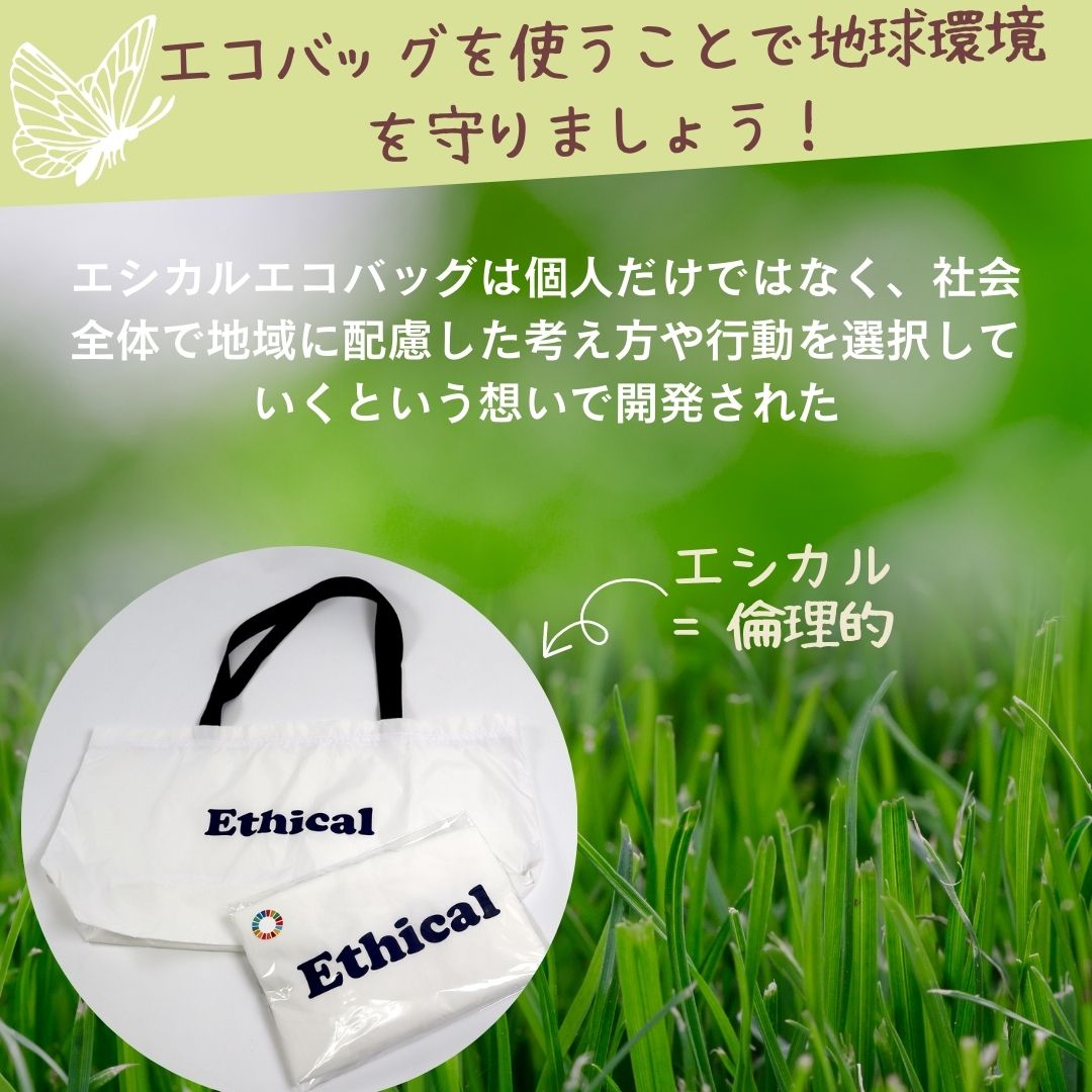 Ethical Wired Eco Bag (with strap)