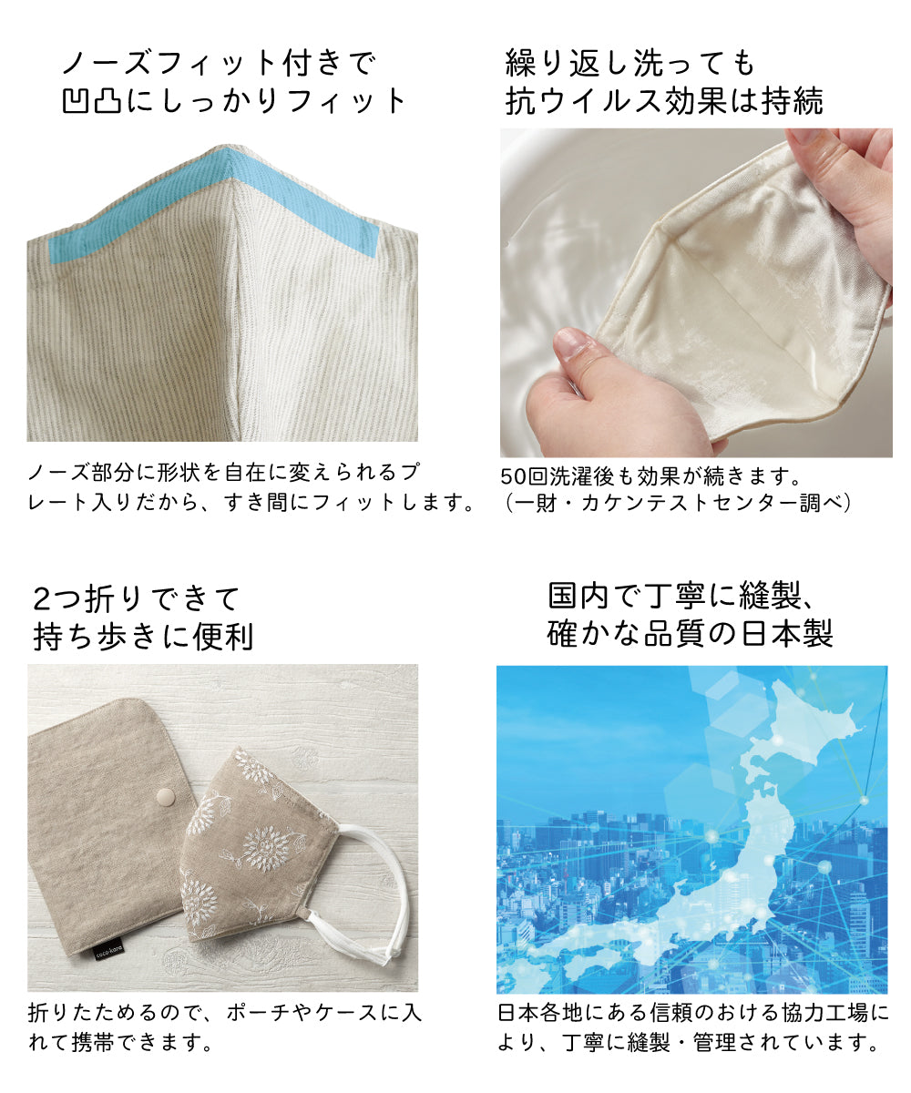 ファブリックケアマスク オーガニックコットンタイプ単品